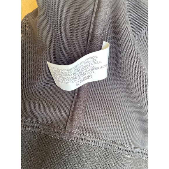 Exquisite Form Longline Bra 38DD Black Nylon & Spandex - Picture 9 of 9